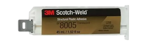דבק דו-רכיבי אקרילי DP8005 בנפח 45 מ”ל של המותג 3M