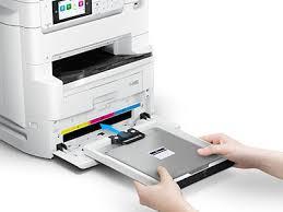 מדפסת צבע משולבת WorkForce Pro EM-C8101RDWF A3