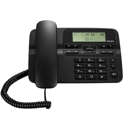 טלפון שולחני Philips Corded Dect Phone M20B/00