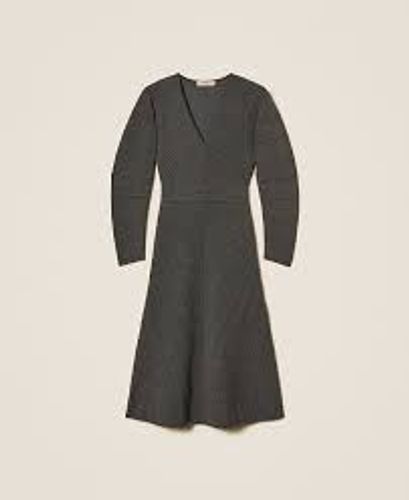 Twinset Ribbed Knit Dress