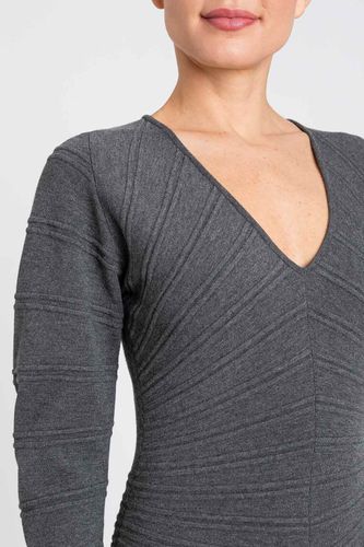 Twinset Ribbed Knit Dress