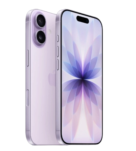 אייפון Apple iPhone 17 256GB, צבע סגול (לבנדר) Lavender, שנה אחריות יבואן רשמי 