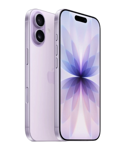 אייפון Apple iPhone 17 512GB, צבע סגול (לבנדר) Lavender, שנה אחריות יבואן רשמי 