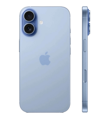 אייפון Apple iPhone 17 512GB, צבע תכלת/כחול Mist Blue, שנה אחריות יבואן רשמי 