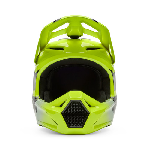 קסדת ילדים פוקס צהוב - FOX YTH V1 SHIELD V26