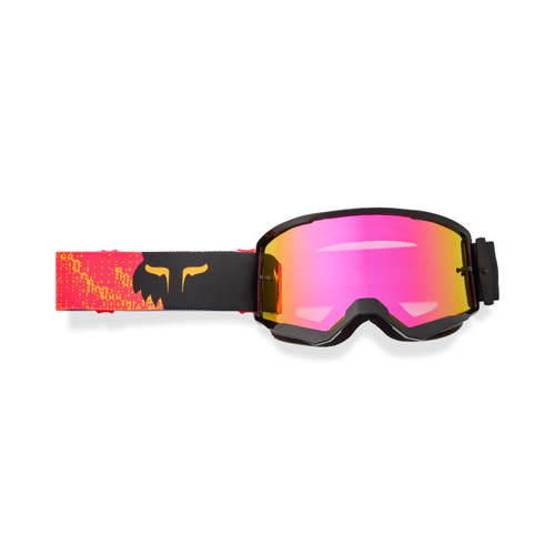 משקפי אבק פוקס עדשת מראה כתום / שחור - FOX MAIN KAIROS SPARK V26