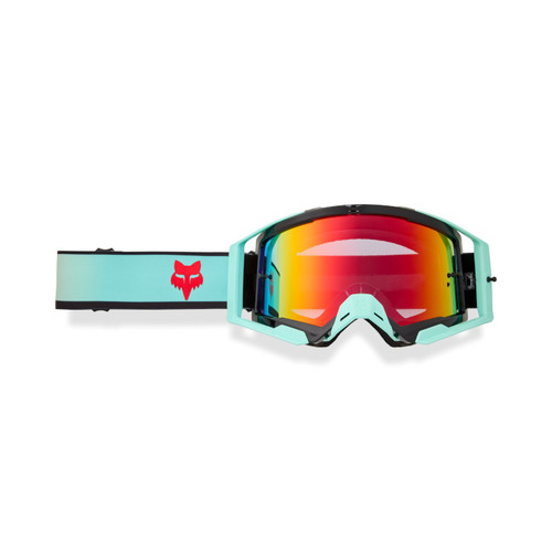 משקפי אבק פוקס טורקיז עדשת מראה - FOX AIRSPACE DRIP SPARK V26