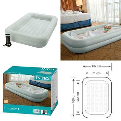 מזרון מתנפח לילדים עם מסגרת בטחון +משאבה 66810 INTEX