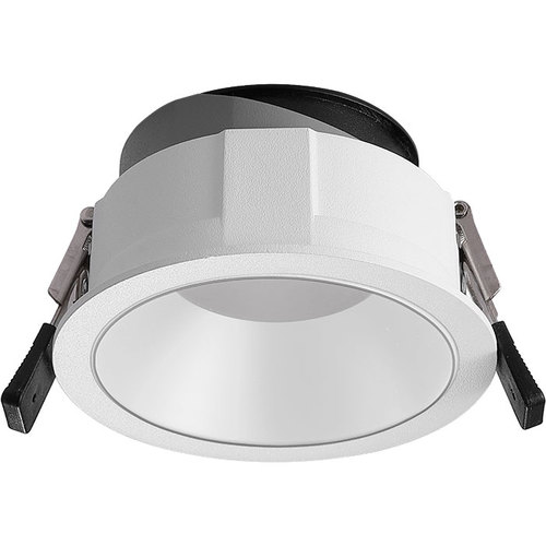 שקוע קפיצי MR16 סדרת טריניטי לבן Ø75mm יורולוקס 
