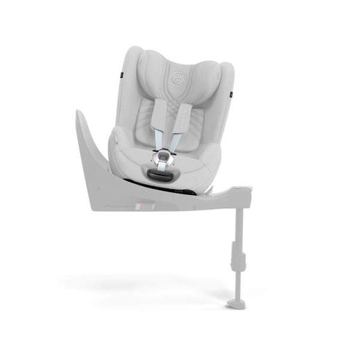כסא בטיחות לתינוק לרכב דגם סירונה Sirona T עם SensorSafe ללא בסיס - צבע לבן Platinum White PLUS
