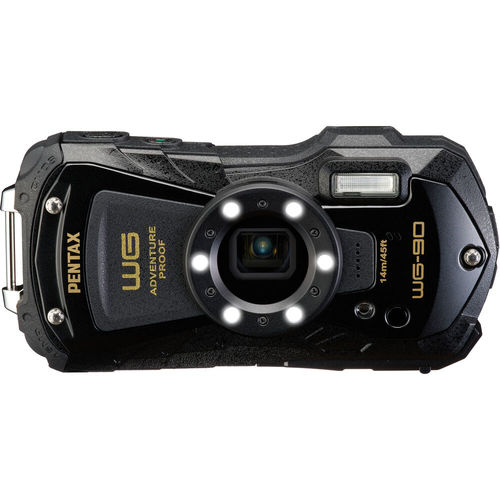 מצלמה נגד מים Ricoh Pentax WG-90 Digital Camera (Black)