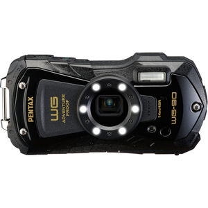 מצלמה נגד מים Ricoh Pentax WG-90 Digital Camera (Black)