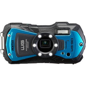 מצלמה נגד מים Ricoh Pentax WG-90 Digital Camera (Blue)