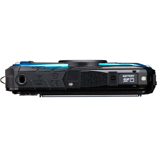 מצלמה נגד מים Ricoh Pentax WG-90 Digital Camera (Blue)