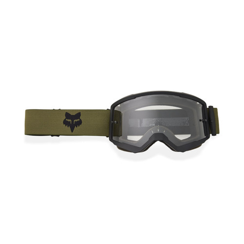 משקפי אבק לאופניים פוקס ירוק זית - FOX MTB MAIN GOGGLE V26