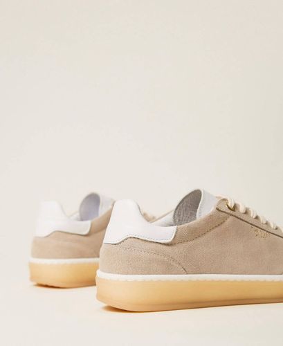 Suede trainers