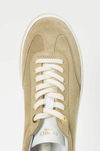 Suede trainers