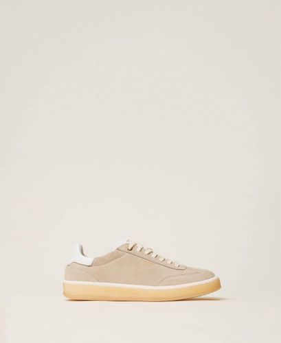 Suede trainers