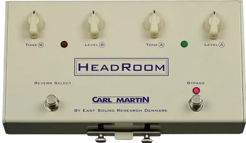 פדל ריוורב - Carl Martin Headroom - reverb pedal