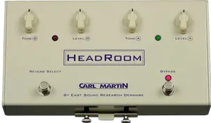 פדל ריוורב - Carl Martin Headroom - reverb pedal