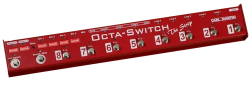 קונטרולר לשליטה בפדלים CARL MARTIN Octa-Switch the strip