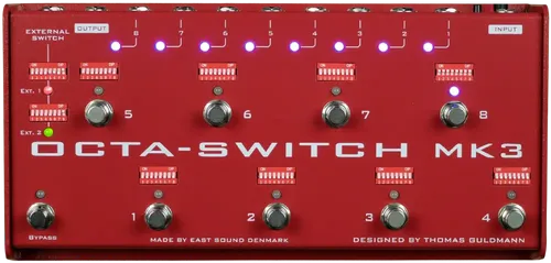 קונטרולר לשליטה בפדלים CARL MARTIN Octa-Switch MK3