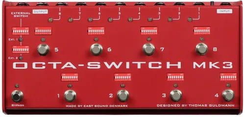 קונטרולר לשליטה בפדלים CARL MARTIN Octa-Switch MK3