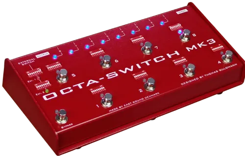 קונטרולר לשליטה בפדלים CARL MARTIN Octa-Switch MK3