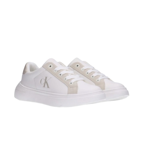 נעל CALVIN KLEIN מידות 30-39 לילדים בגוון לבן
