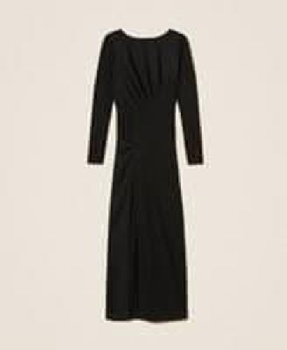Long dress with gathering