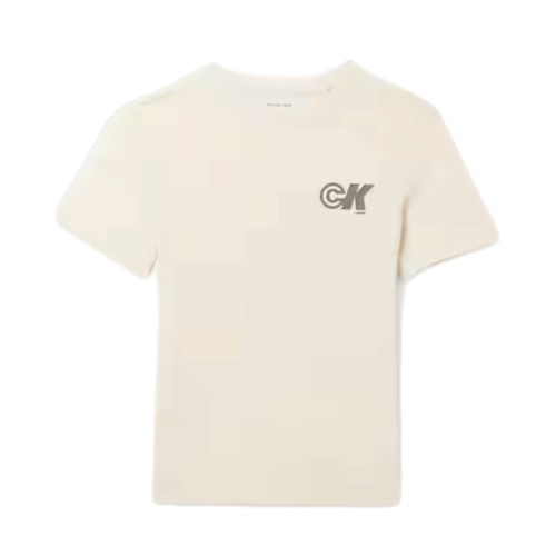 חולצה CALVIN KLEIN מידות 4-16 לילדים בגוון קרם