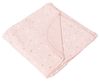 שמיכת תינוק אינטרלוק 100% כותנה לקיץ ועונות מעבר (80*90 ס"מ) - ורוד פרחים