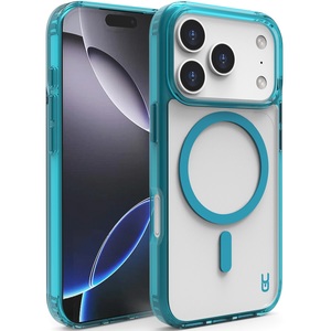 מגן כיסוי קשיח שקוף תומך MagSafe עבור Gripcase iPhone 17 Pro