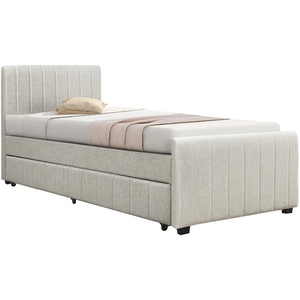 מיטת יחיד לנוער 90x190 כולל ריפוד בד רחיץ Home Decor