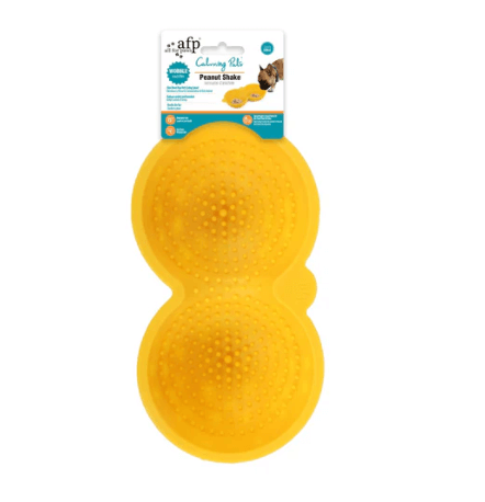 אל פור פאוז Calming Pals Peanut Shake – צעצוע סיליקוני להרגעה לכלבים