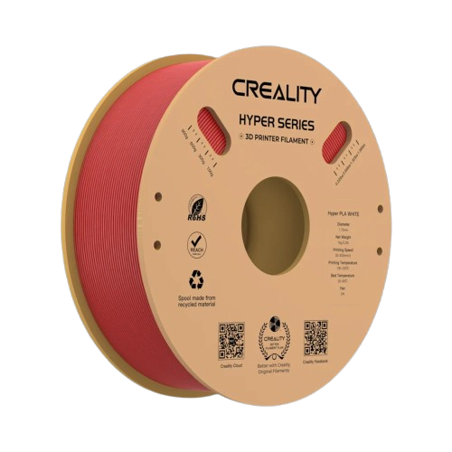 סליל הדפסה בצבע אדום המותאם למדפסת תלת מימד מבית CREALITY