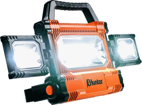 פרוזקטור לד נטען 4500LUMENS HUNTER 50W +חצובה טלסקופית 1.80 מטר 2101711-016.2