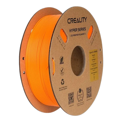 סליל הדפסה בצבע כתום המותאם למדפסת תלת מימד מבית CREALITY