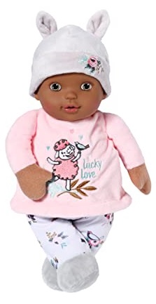 בובת תינוק רכה 30 ס"מ בייבי אנאבל Baby annabell רעשן אתנית
