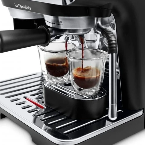 מכונת קפה אספרסו Delonghi Specialista Arte EC9155.MB - צבע שחור ונירוסטה