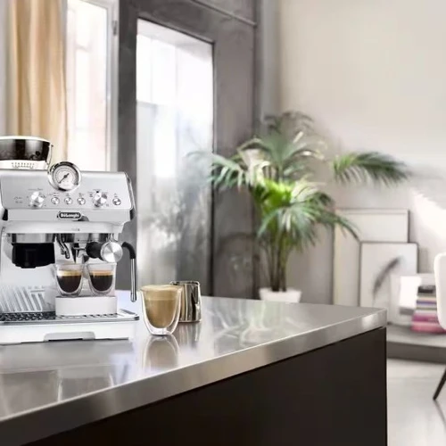 מכונת קפה אספרסו Delonghi Specialista Arte EC9155  - צבע לבן/כסוף