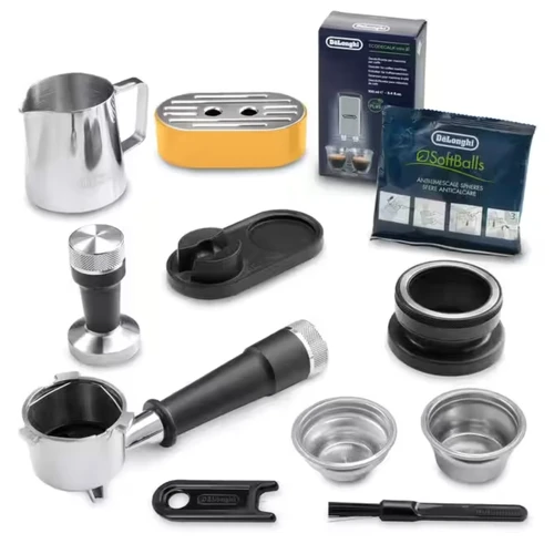 מכונת קפה אספרסו Delonghi Specialista Arte EC9155  - צבע צהוב/כסוף