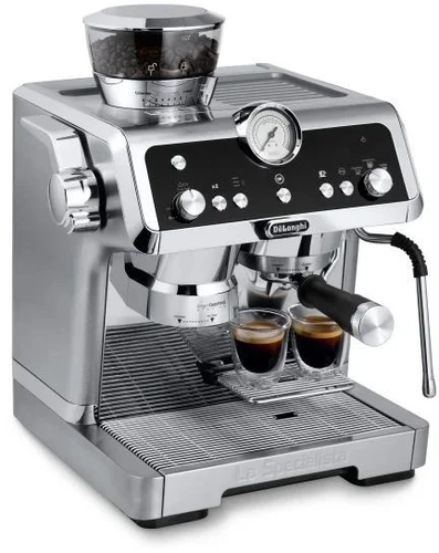 מכונת קפה ידנית חכמה Delonghi La Specialista Prestigio EC9355.M - צבע כסוף