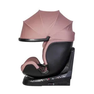 חדש בישראל! כסא בטיחות מסתובב משולב בוסטר 360° Swivel-Grow Max מבית BRITAX tp  אפור