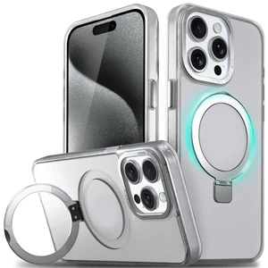כיסוי אייפון 17 Nanox Matte Magsafe Ring ל- iPhone 17 Pro Max - לבן