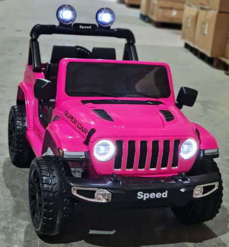 רוביקון קופי 12 וולט 4×4 גלגלי גומי 