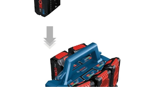עמדת טעינה ל-6 סוללות BOSCH GAL 18V6-80  