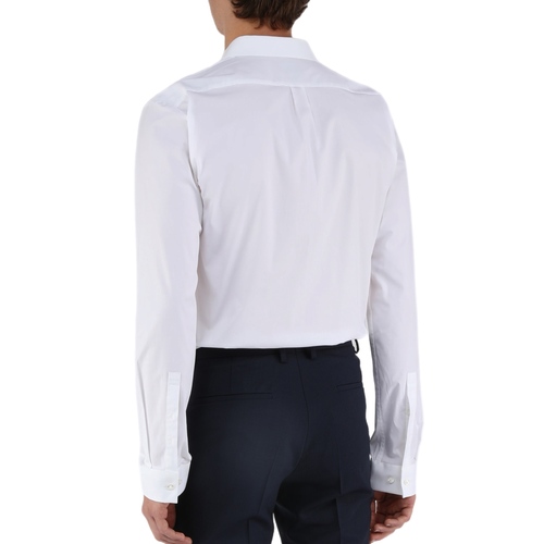 חולצה מכופתרת HUGO מידות S-XXL לגברים בגוון לבן