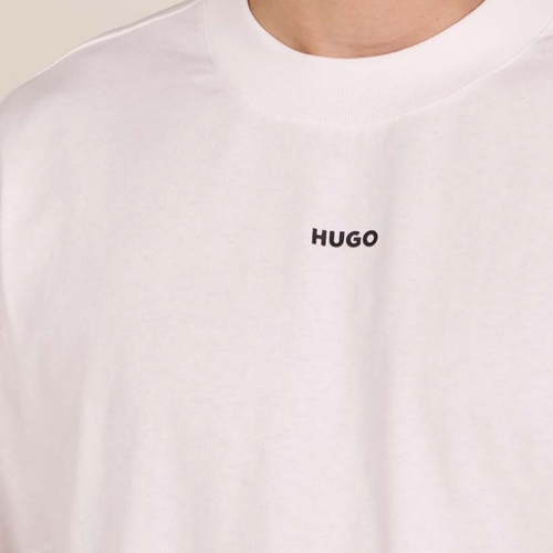חולצה HUGO מידות S-XXL לגברים בגוון ורוד בהיר שרוול ארוך