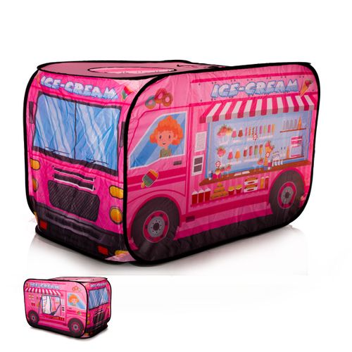 אוהל אוטובוס במנשא בד